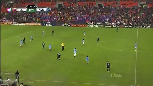 Goal Fabian Espindola ( DC United 1 - 1 New York City)