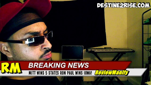 Mitt Romney Wins 5 States But Ron Paul Wins Iowa and Minnesota