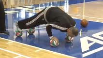 Brooklyn Nets Owner Mikhail Prokhorov Demonstrated Crazy Dribbling Workouts