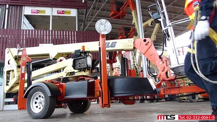 รถกระเช้า JLG รุ่น T350 สะดวก ปลอดภัย ด้วยมาตรฐานสากล by MTS Machinery