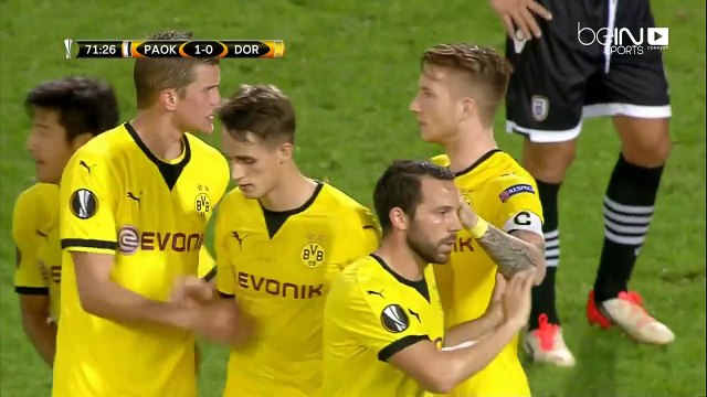 UEFA EUROPA LEAGUE 2015 - 2016 BORUSSIA DORTMUND 1 - 1 PAOK 1 octobre 2015