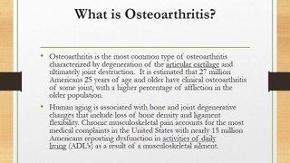 Learn What is Osteoarthritis and Osteoarthritis Treatment – Stem Cell