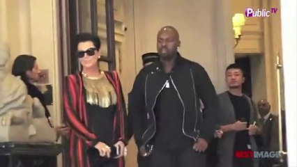 Exclu vidéo : Kris Jenner, Estelle Lefebure, Joe Jonas : défilé de stars chez Balmain