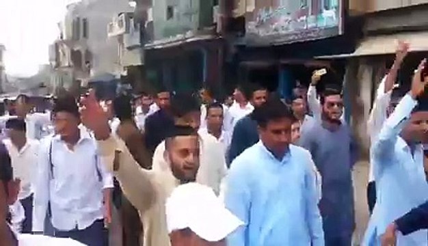 Dadyal Mani Gujar FIR Realy.ڈڈیال مانی گجر ایف ای ار کے حلاف ریلئ نکالی گئ