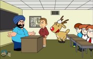 santa banta funny video jokes - Funny Joke Cartoon For Kids - Urdu/Hindi