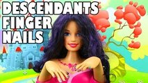 New Descendants Nail Design Set and Barbie Makeover. DisneyToysFan