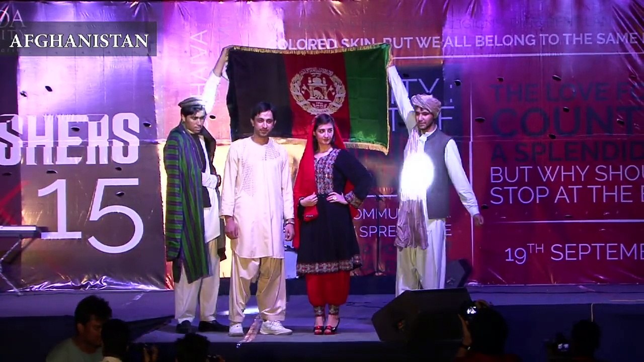 Glimpses of Cultural Diversity in Fresher’s 2015 | Sharda University