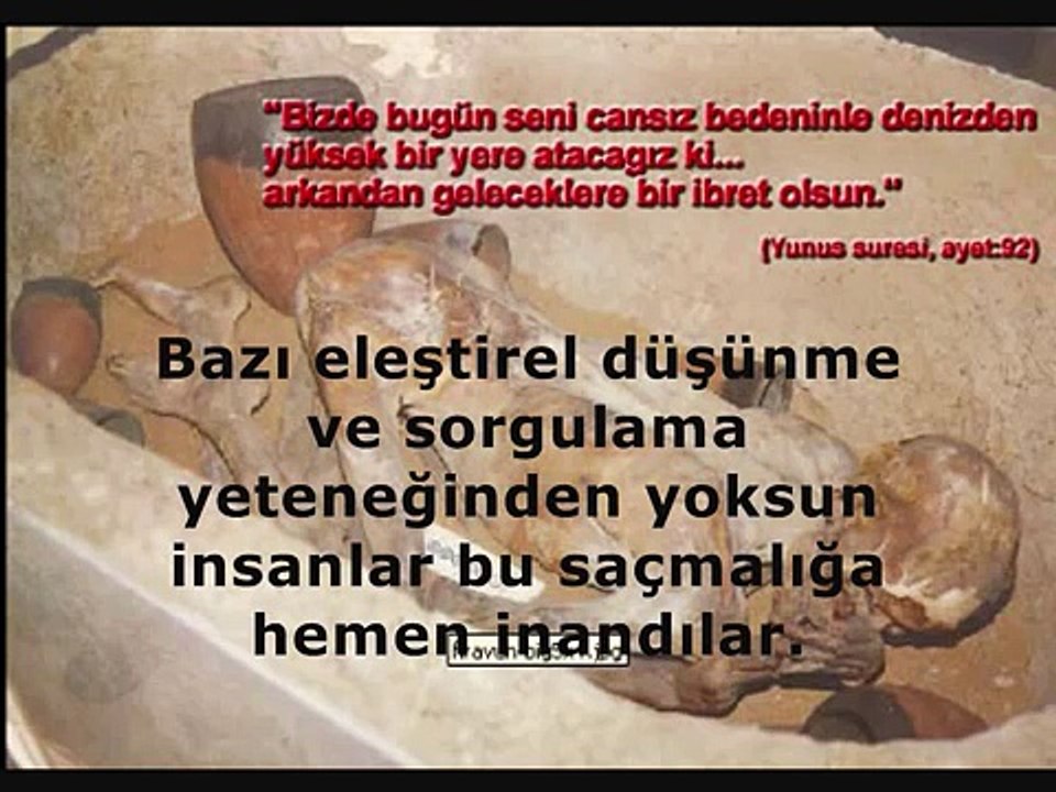 Şu Meşhur Secde Eden Firavun Masalı