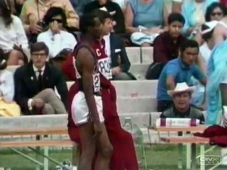 Bob Beamon's World Record Long Jump - 1968 Olympics