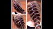 HOW TO DO A 5 STRAND RIBBON BRAID ON YOURSELF braids long medium hair tutorial