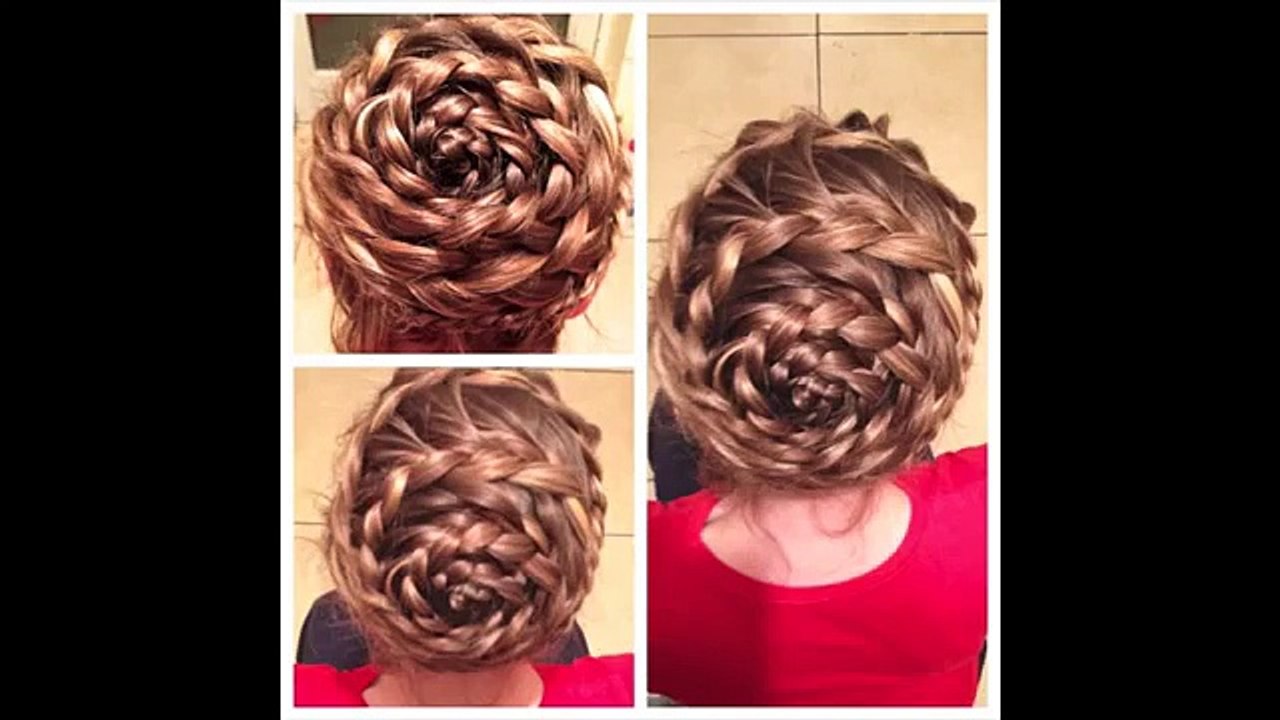 HOW TO DO A SPIRAL BRAID ON YOURSELF medium hair tutorial