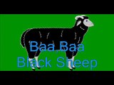 Baa Baa Black Sheep nursery rhyme for children sing along Cute