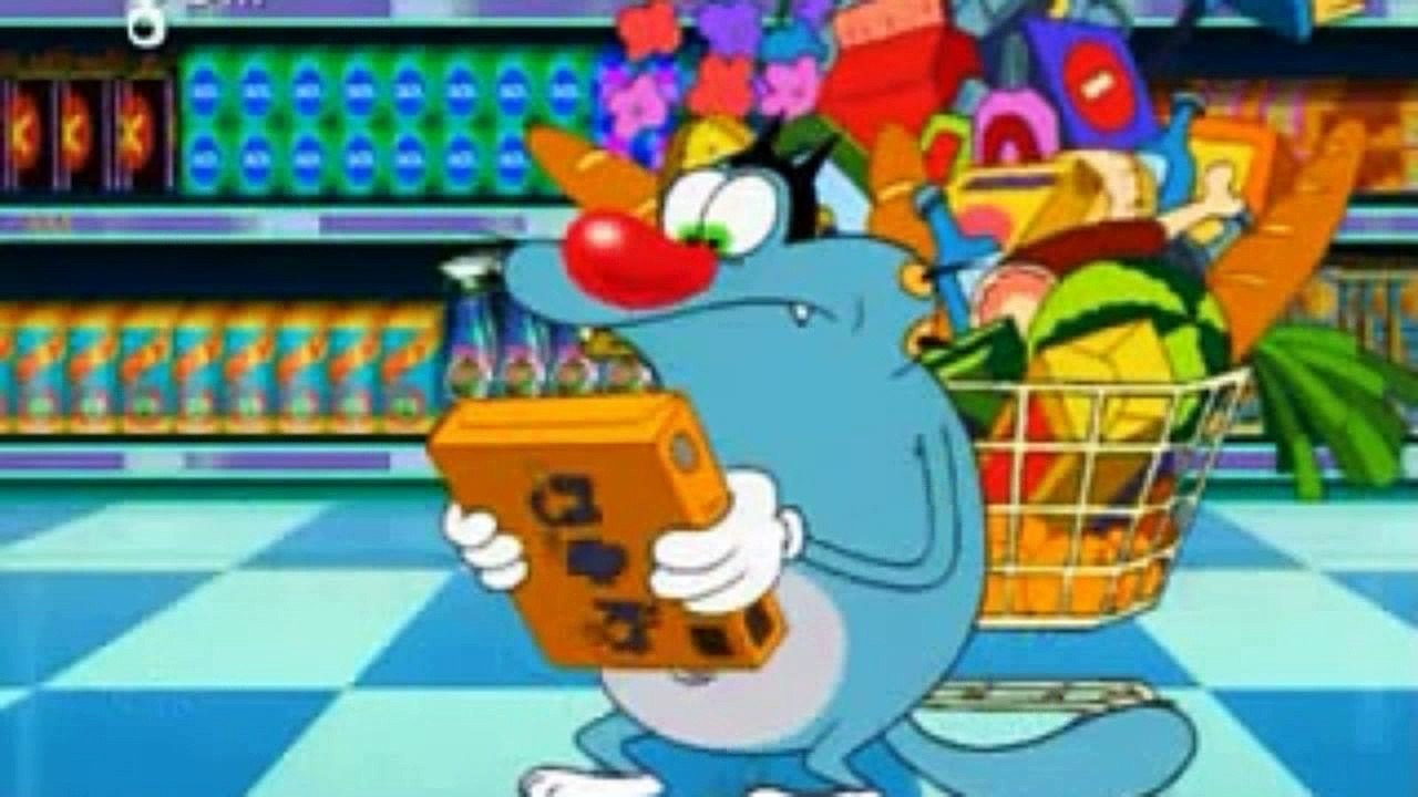Oggy and The Cockroaches in Hindi - Animation Movies Disney 2015 - For Films Children Cart