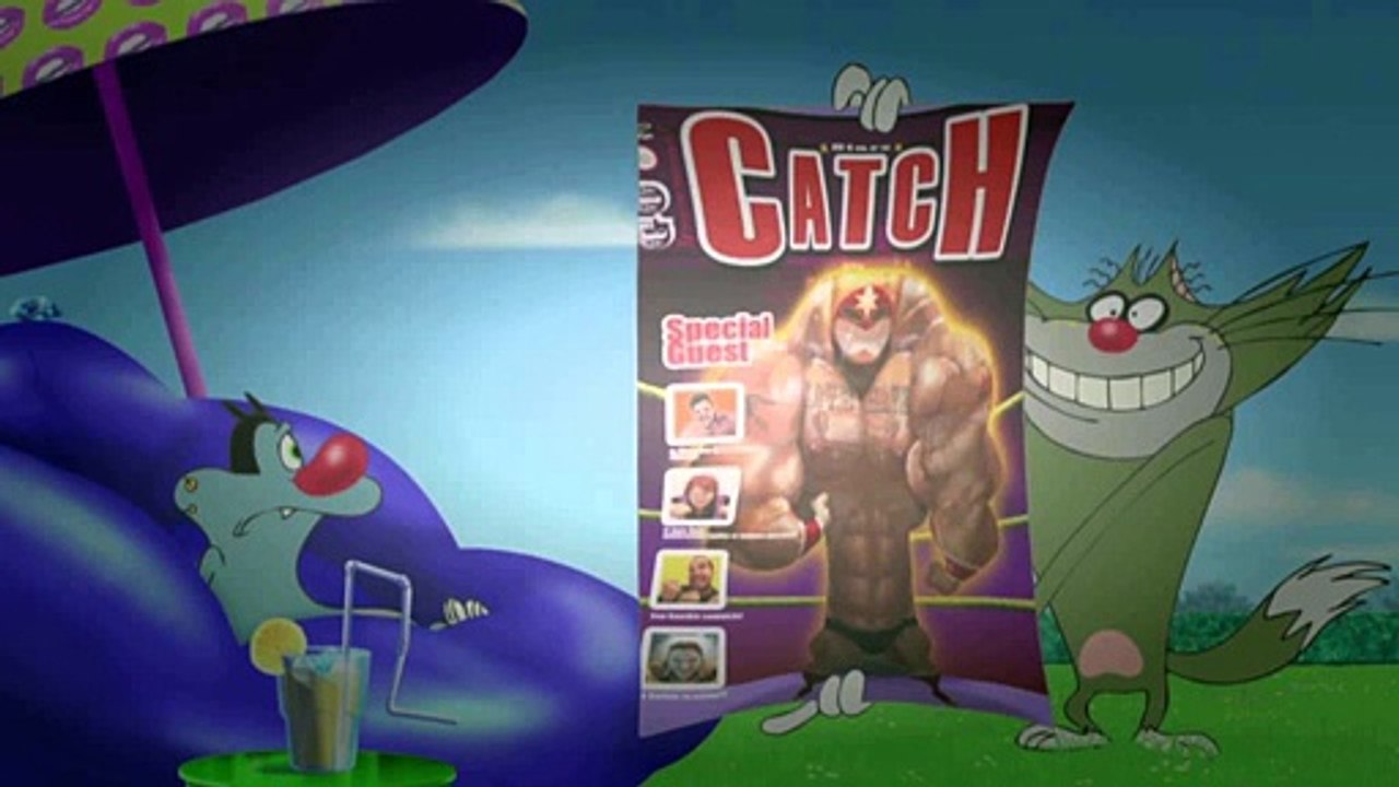 Oggy and the Cockroaches S04E11 Lady K Oggy Splits Hairs Little Tom Oggy 720p WEBRip x264