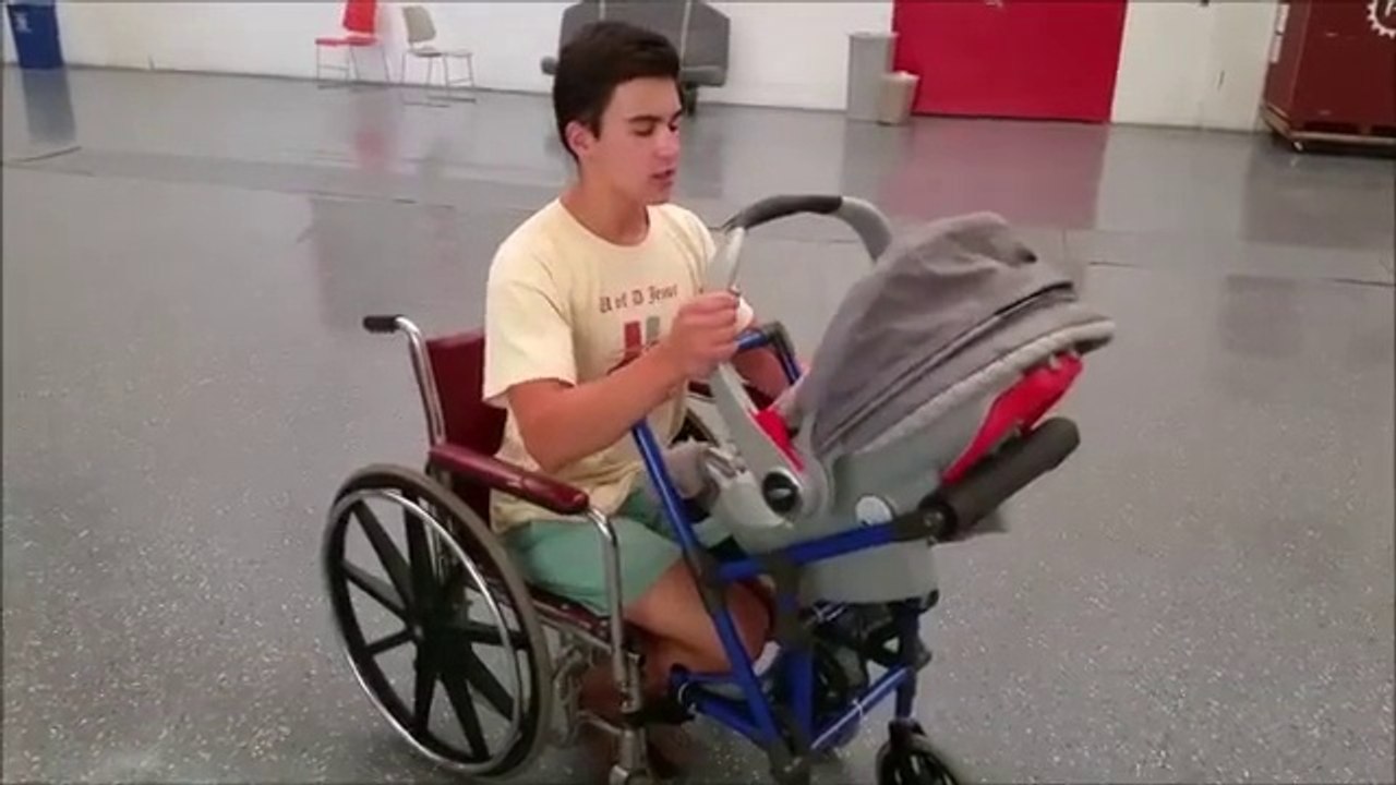 Un ado de 16 ans a changer la vie d'une maman handicapée grace à son invention