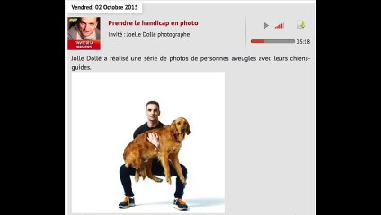 VIVRE FM itw Expo Chiens guides d'aveugles