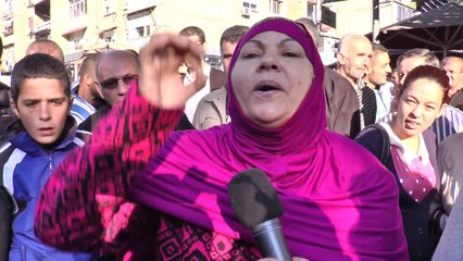 Protestë tek tregu i Medresesë tregtarët: Na vendosen gjoba abuzive