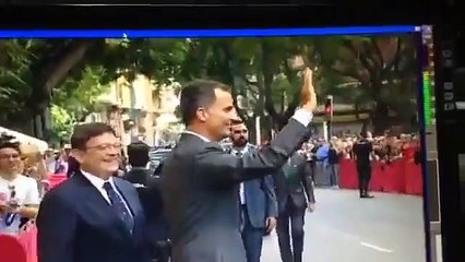 El Cant dels Maulets per rebre Felipe de Borbó a València