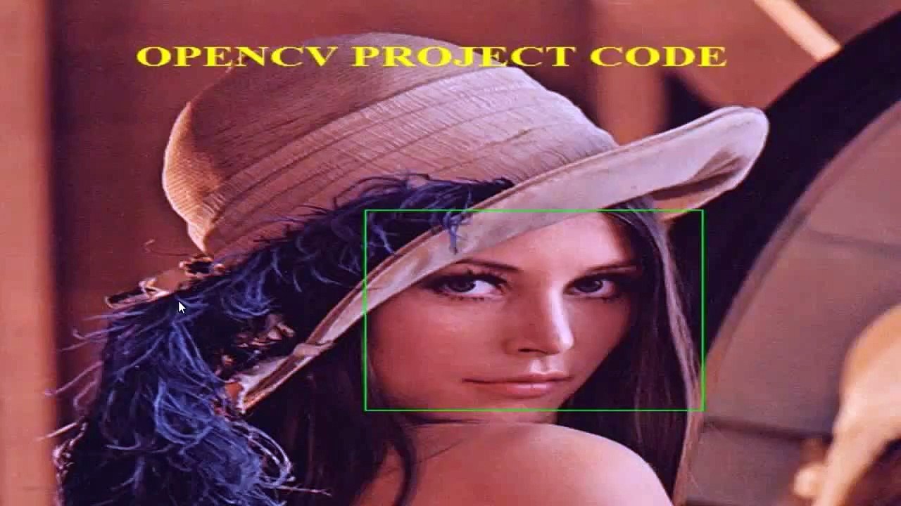 OpenCV Project Code output - Latest IEEE OpenCV Projects