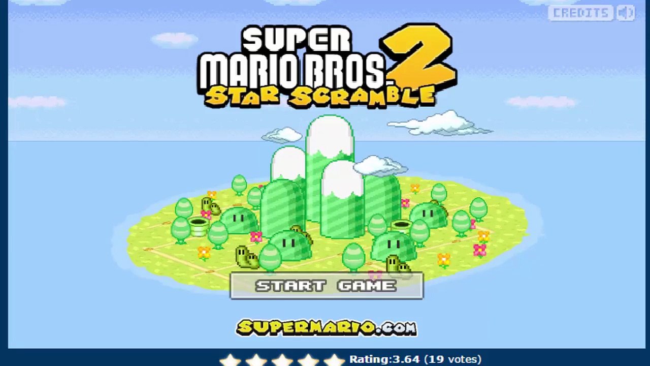 Super Mario bros. Star Scramble 2