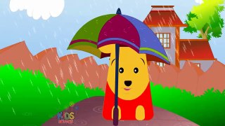 Rain Rain Go Away Jingle Bell Children Nursery Rhymes with Lyrics | 3D Animation Cartoon Kids Rhymes