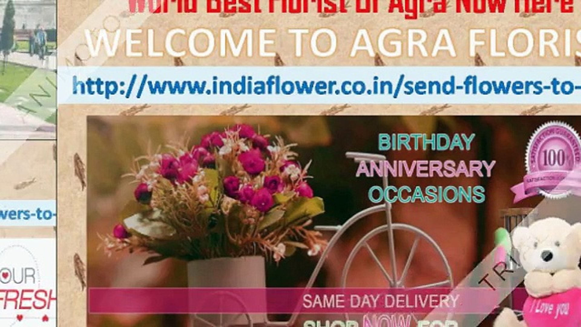 Agra Online Florist Is Best For All Events