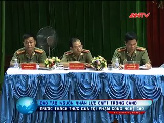 Đào tạo nguồn nhân lực CNTT trong CAND