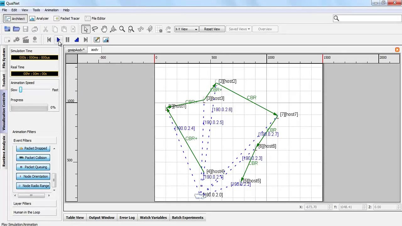 Qualnet Project output - Qualnet Simulation - 2015 Qualnet Projects