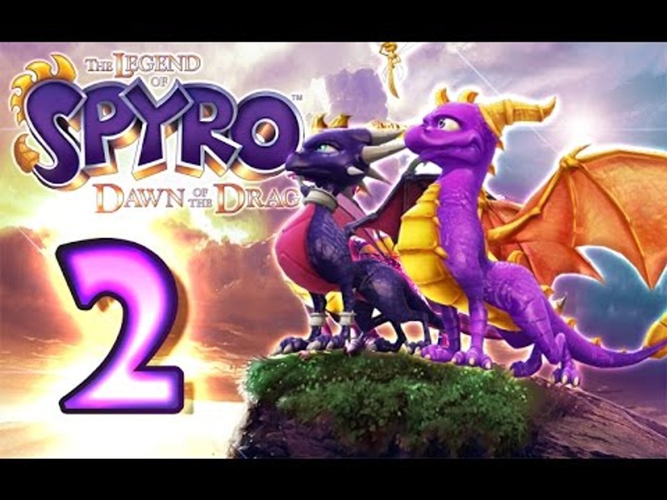 The Legend of Spyro: Dawn of the Dragon Walkthrough Part 2 (X360, PS3, Wii, PS2) 100% Twilight Falls