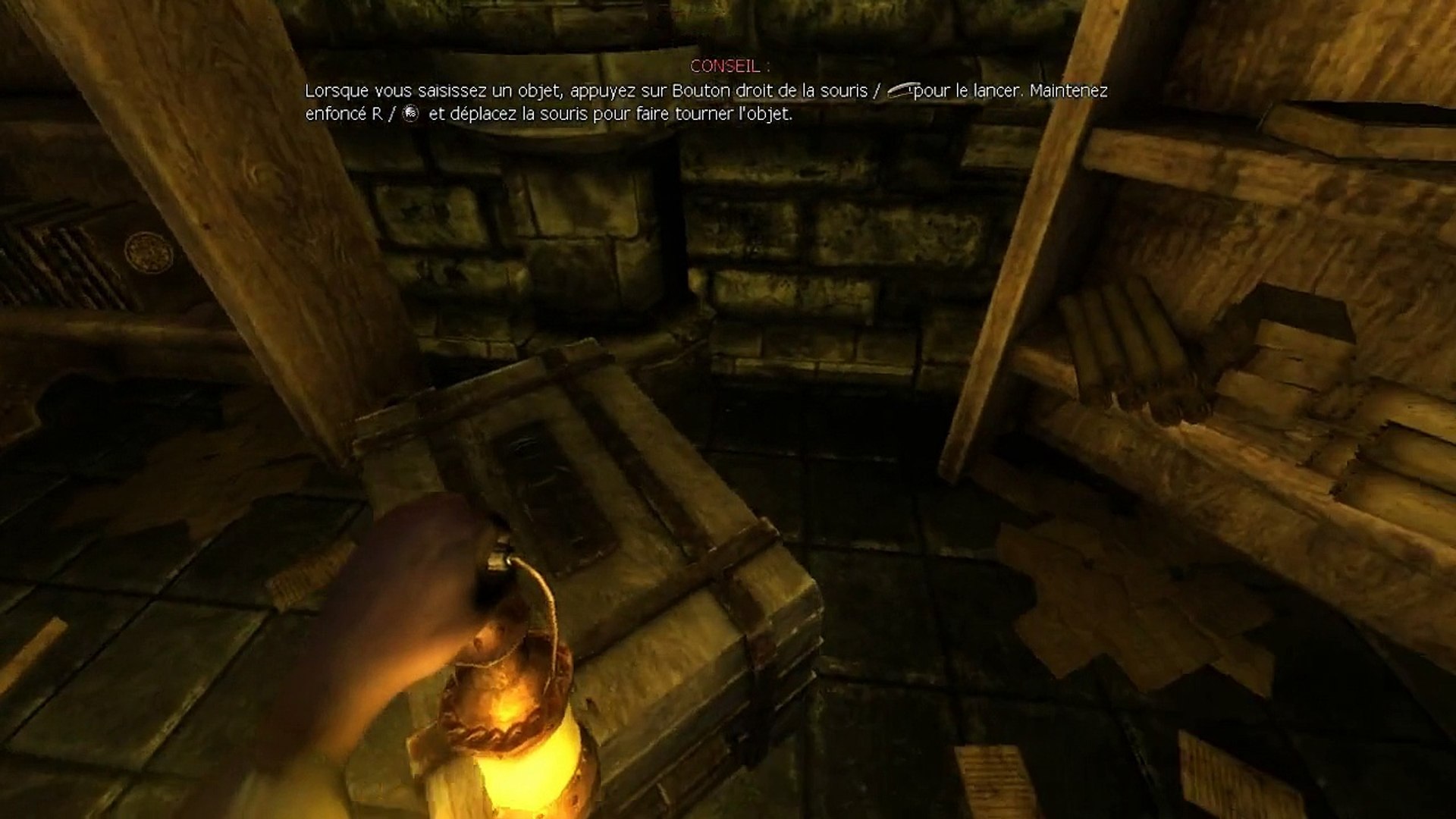 Amnesia gameplay, 20 premières minutes.