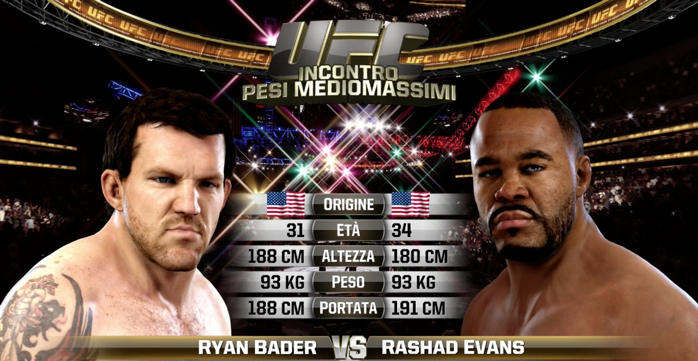 UFC EVENT 192 Ryan Bader vs Rashad Evans