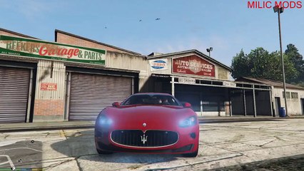 GTA V PC MODS Maserati GranTurismo S 2010
