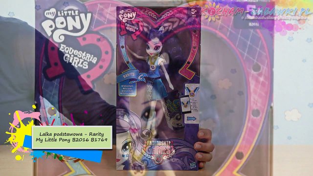 Rarity - Friendship Games / Igrzyska Przyjaźni - Equestria Girls - My Little Pony - B2016 B1769 - Recenzja