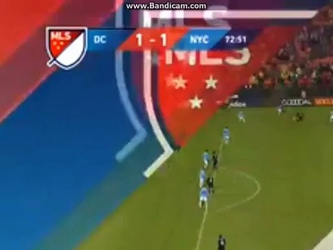 Goal Fabian Espindola ~DC United 1-1 New York City FC~