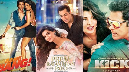 5 Record Breaking Trailers - Kick, Prem Ratan Dhan Payo Or Bang Bang ?