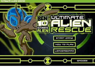 Ben 10 Ultimate Alien Rescue Game - Ben 10 Omniverse Games - Cartoon Network Games