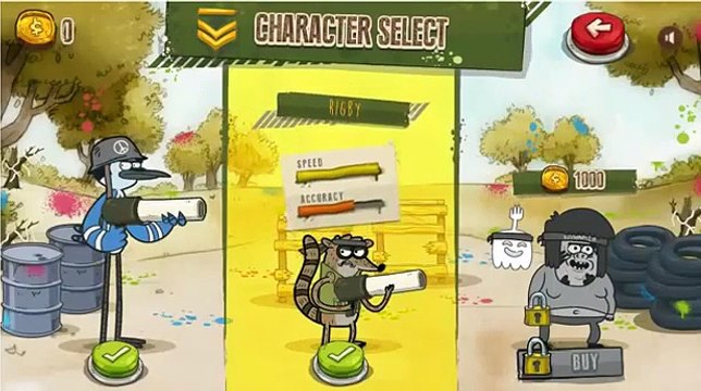 Cartoon Network Games: Regular Show - Paint War