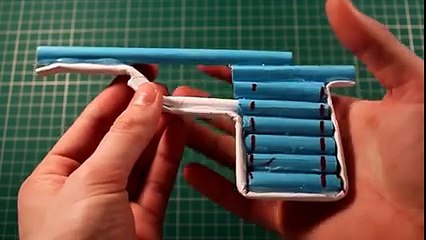 Now this is amazing, pure TALENT....How to Make a Paper gun that Shoots