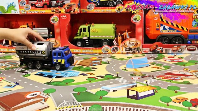 Heavy City Truck / Ciężarówka Służb Miejskich - Cysterna do Recyklingu - Dickie Toys - 203414638 - Recenzja