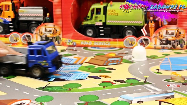 Heavy City Truck / Ciężarówka Służb Miejskich - Kontenery do Segregacji - Dickie Toys - 203414638