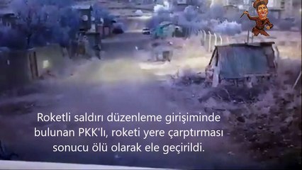 Hazro çatışma, Rpg ile patlayan Pkk lı Terörist 14.09.2015