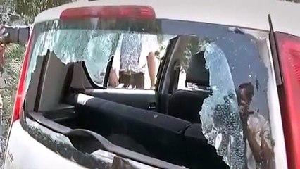 NDTV Crew Attacked in Dadri, Car Window Smashed