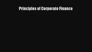 Principles of Corporate Finance Read Download Free