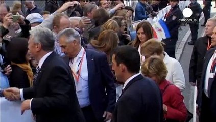 A menekültáradatról beszélt Merkel az újraegyesítés 25. évfordulóján