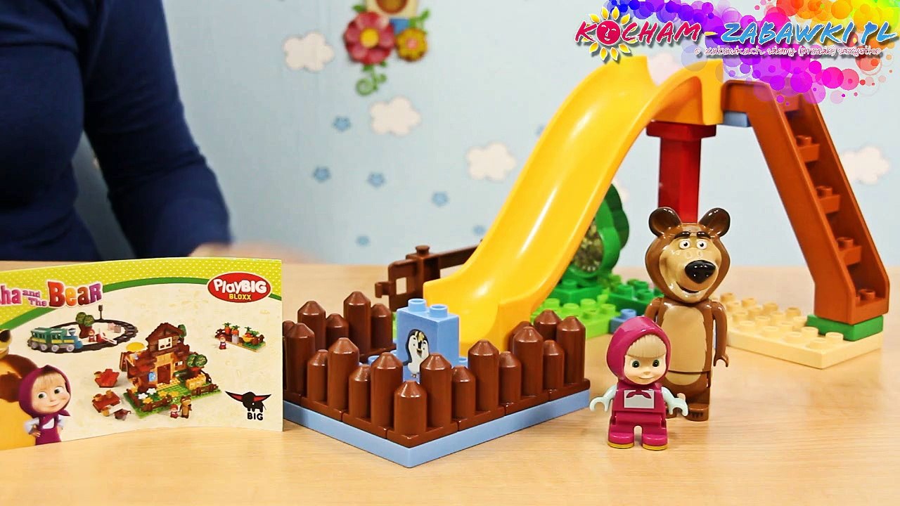 Pool Fun / Plac Zabaw - Masha and the Bear / Masha i Niedźwiedź - Play Big Bloxx - 57094 - Recenzja