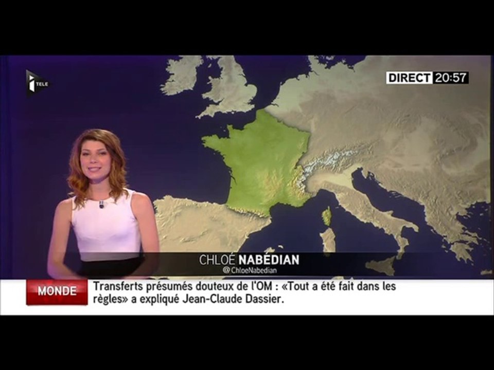 LA METEO DE CHLOE NABEDIAN 2015 09 17