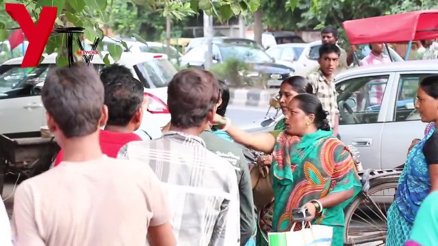 REAL FOOTAGE: Indian Woman fights back on being Harassed!!!