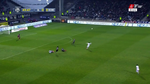 Alexandre Lacazette 1:0 | Lyon - Reims 03.10.2015 HD