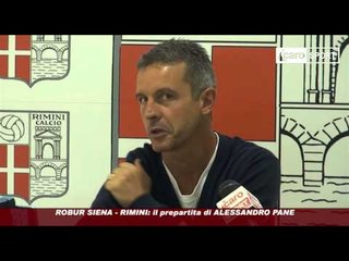 Icaro Sport. Robur Siena-Rimini, il pregara di Pane