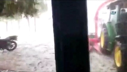 Bayburt bir anda beyaza büründü